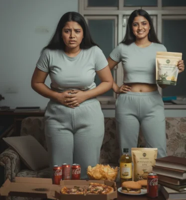 kavita agarwal before after weight loss dev fitness expert ayurvedic results